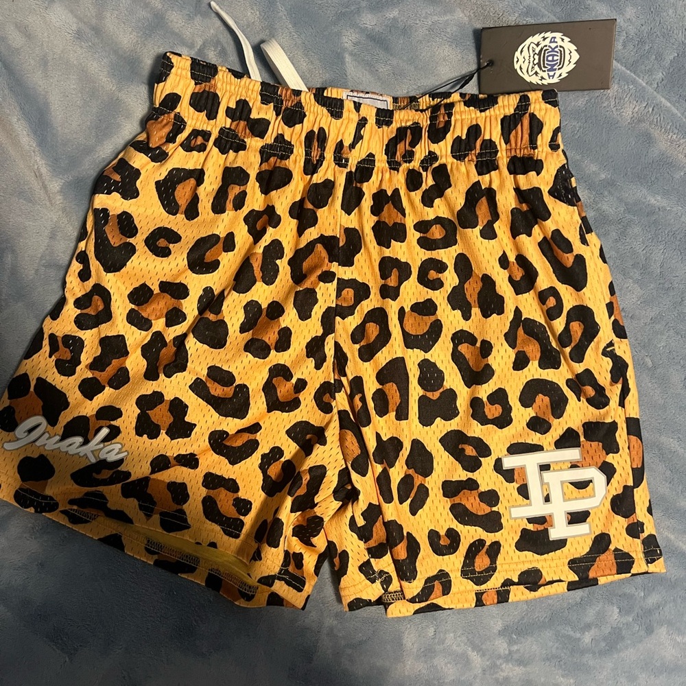 Leopard Print Inaka Power Shorts